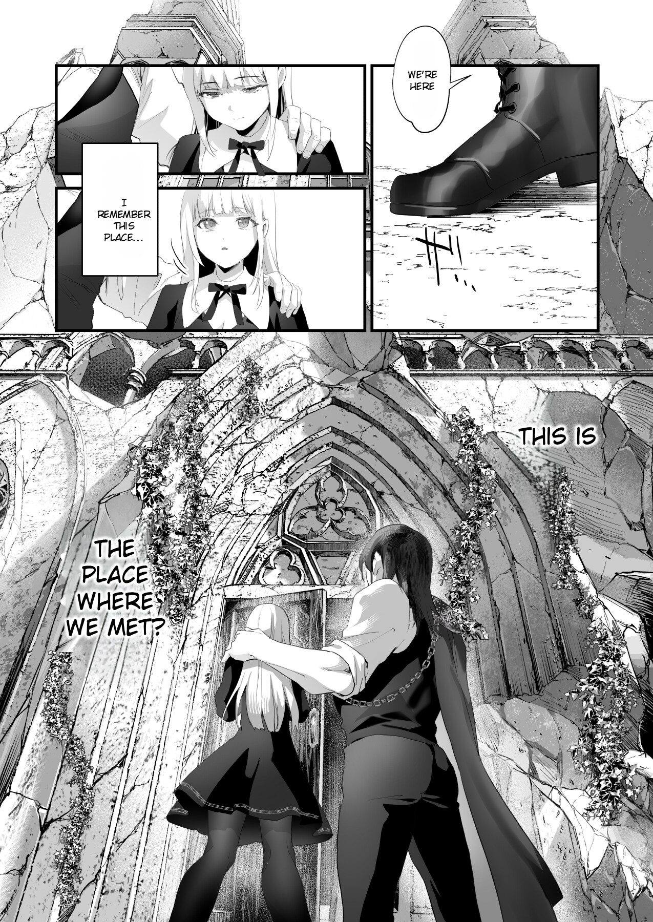 Hentai Manga Comic-A mysterious exorcist falls in love with a reincarnated succubus and risks his life-Read-104